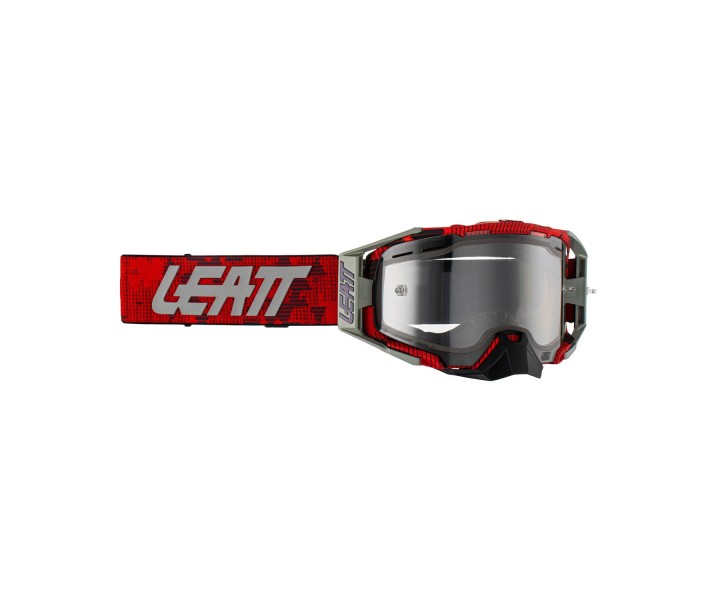 Máscara Leatt Brace Velocity 6.5 Enduro JW22 Rojo Transparente 83% |LB8023020140