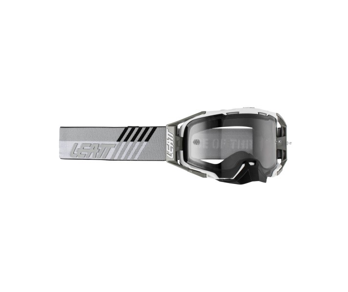 Máscara Leatt Brace Velocity 6.5 Blanco Gris Claro 58% |LB8023020230|