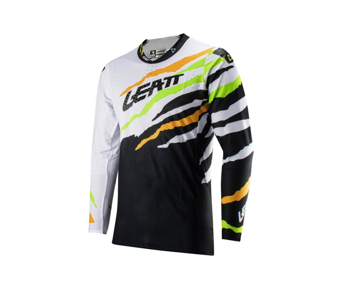 Camiseta Leatt Brace 5.5 Moto UltraWeld Citrus Tiger |LB5023031000|