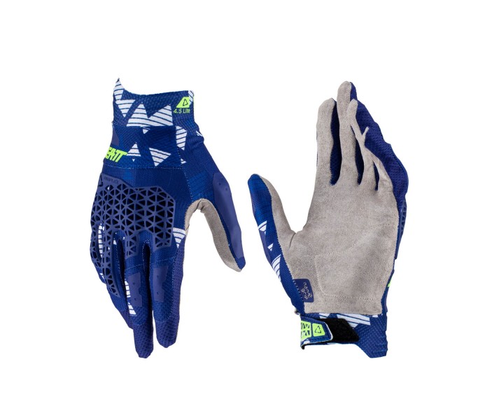 Guantes Leatt Brace Moto 4.5 Lite Azul |LB6023040100|