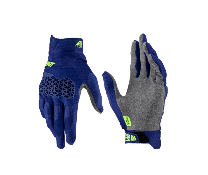 Guantes Leatt Brace Moto 3.5 Lite Azul |LB6023040250|