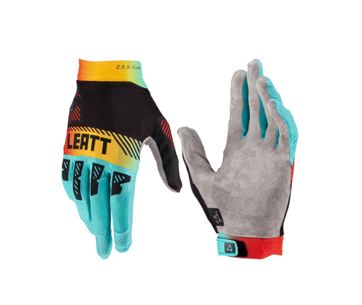 Guantes Leatt Brace Moto 2.5 X-Flow Fuel |LB6023040550|