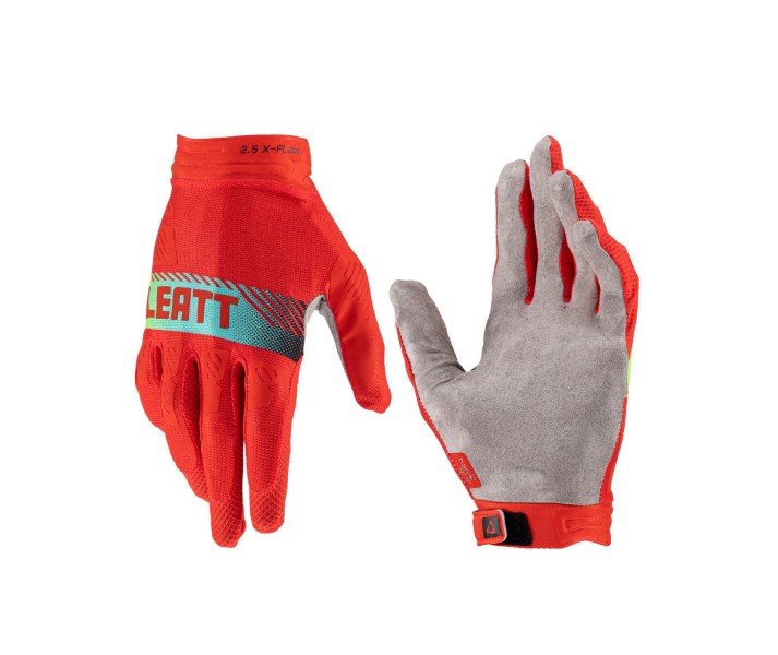 Guantes Leatt Brace Moto 2.5 X-Flow Rojo |LB6023040650|