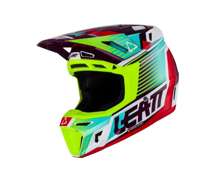 Casco Leatt Brace Moto 8.5 Neon V23 |LB1023010401|