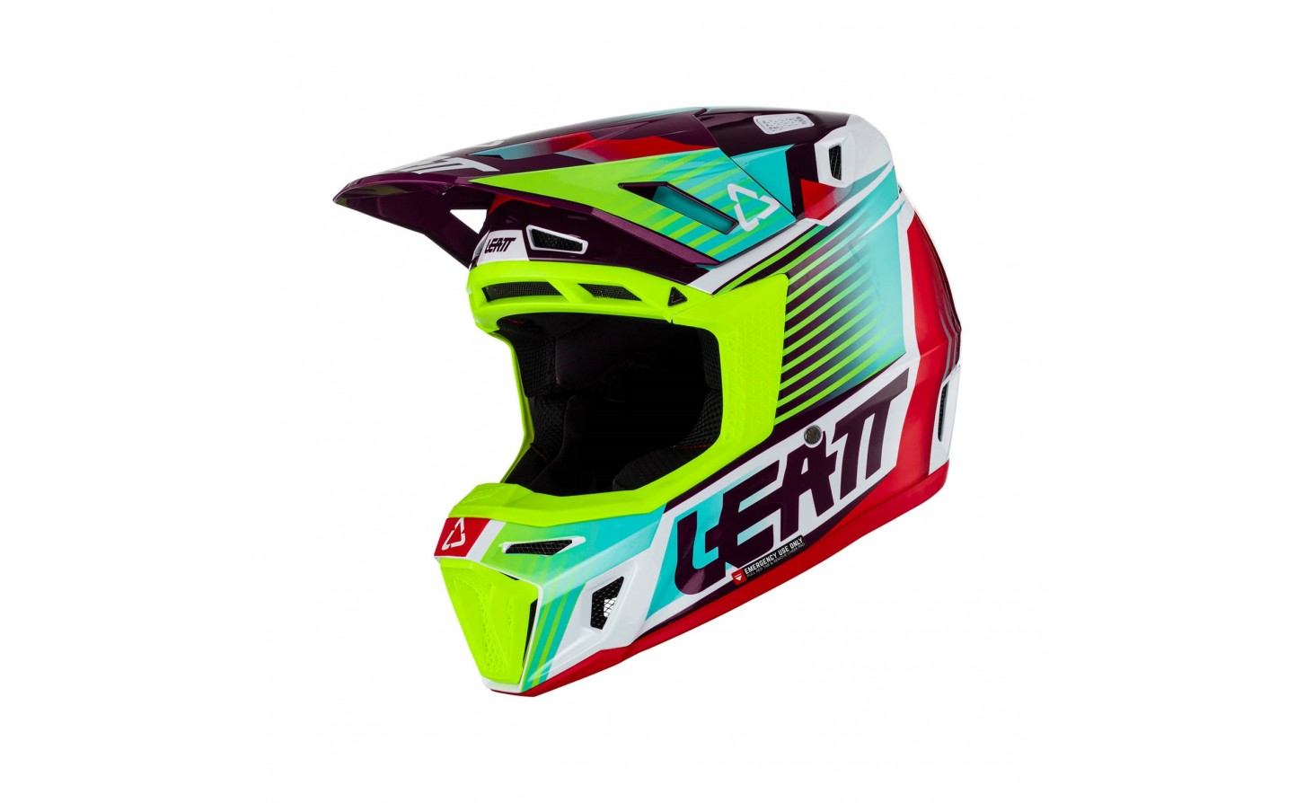 Casco Infantil LEATT Moto 3.5 Junior V22 RED, cascos infantiles moto