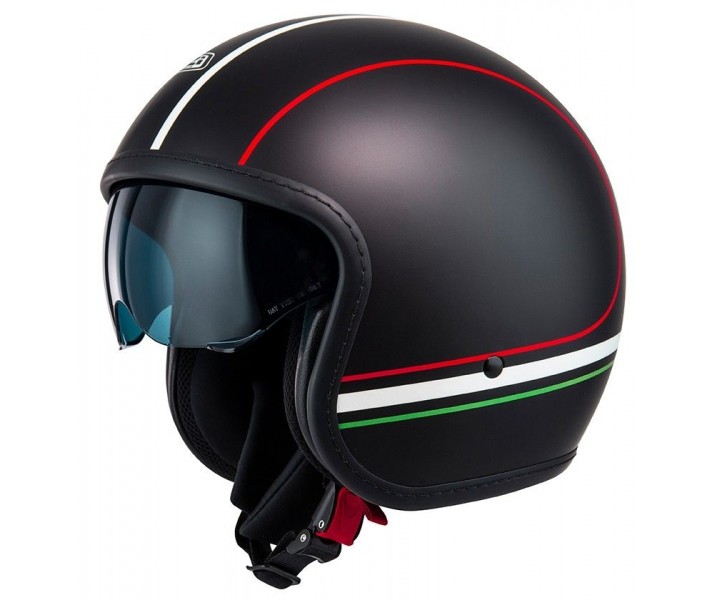 Casco Nzi Rolling 4 Sun Forza Italia Negro Mate |050406AR38|