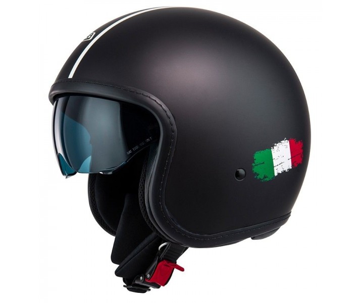 Casco Nzi Rolling 4 Sun Flusso Negro Mate |050406AR36|