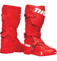 Botas Thor Radial 10 Rojo Blanco |34102739|