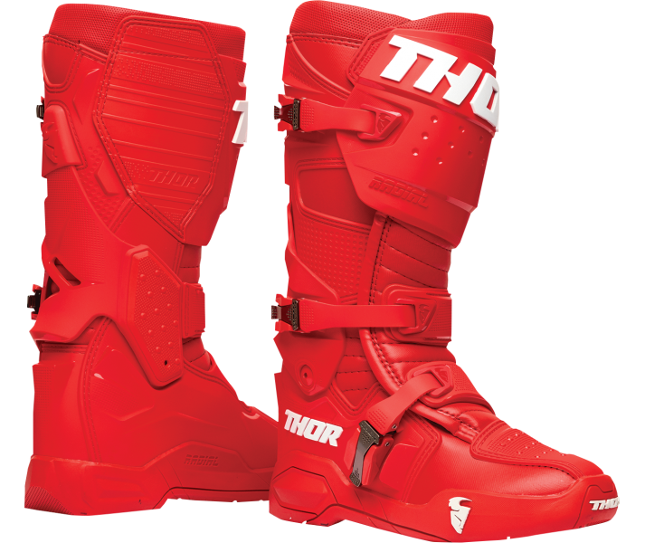 Botas Thor Radial 10 Rojo Blanco |34102739|