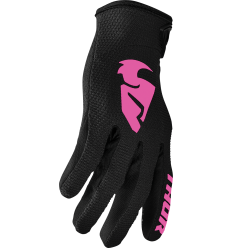 Guantes Mujer Thor Sector Negro Rosa |33310244|