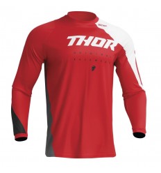 Camiseta Thor Sector Edge Rojo Blanco |2910715|