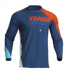 Camiseta Thor Sector Edge Azul Marino Naranja |2910714|