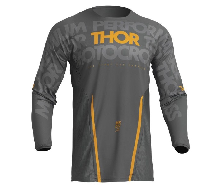 Camiseta Thor Pulse Mono Gris Amarillo |2910710|