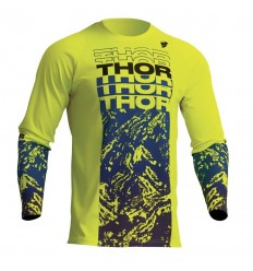 Camiseta Thor Sector Atlas Amarillo Fluor Azul |2910706|