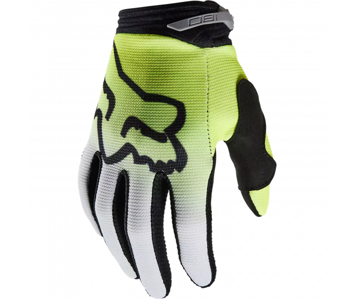 Guantes Fox Infantil 180 Toxsyk Amarillo Fluor |29746-130|