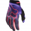 Guantes Fox Mujer 180 Toxsyk Negro Rosa |29766-285|