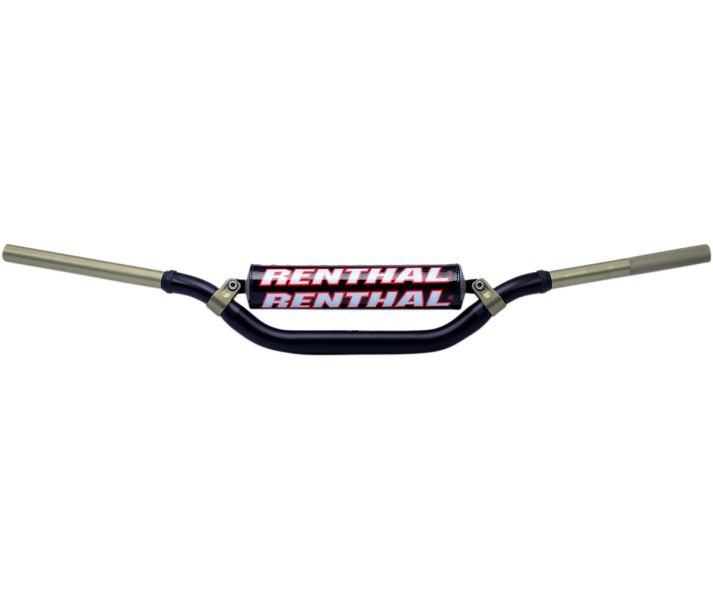 Manillar Renthal TwinWall - Stewart 28,6Mm Anodizado Negro |996-01-BK|