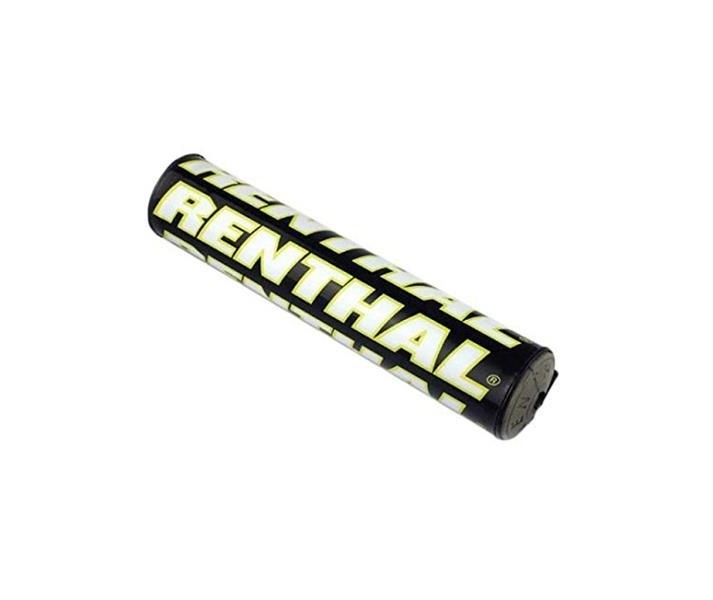 Protector Manillar Renthal team Issue Sx Pad Negro/Blanco/Amarillo (240Mm) |P287