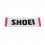 Recambio Shoei Logo Frontal Glamster Negro |090SHLGBLK|