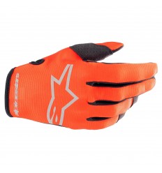 Guantes Alpinestars Infantil Radar Hot Naranja Negro |3541823-411|