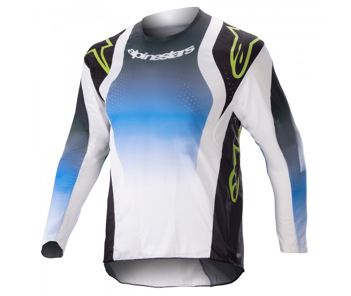 Camiseta Alpinestars Infantil Racer Push Nightlife Ucla Azul Blanco |3730823-970