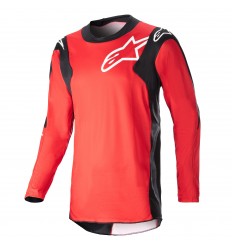 Camiseta Alpinestars Racer Hoen Mars Rojo Negro |3761323-3110|