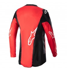 Camiseta Alpinestars Racer Hoen Mars Rojo Negro |3761323-3110|
