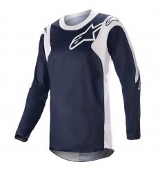 Camiseta Alpinestars Racer Hoen Night Navy Blanco |3761323-7120|