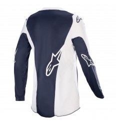Camiseta Alpinestars Racer Hoen Night Navy Blanco |3761323-7120|