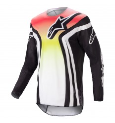 Camiseta Alpinestars Racer Semi Negro Multicolor |3761523-1152|