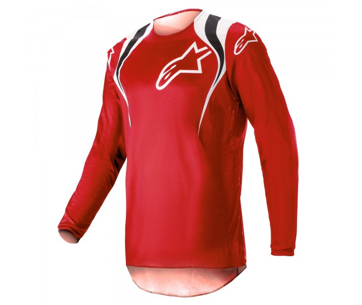 Camiseta Alpinestars Fluid Narin Mars Rojo Blanco |3761823-3120|
