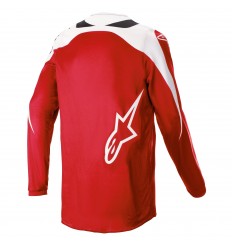 Camiseta Alpinestars Fluid Narin Mars Rojo Blanco |3761823-3120|
