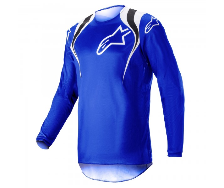 Camiseta Alpinestars Fluid Narin Azul Ray Blanco |3761823-7021|