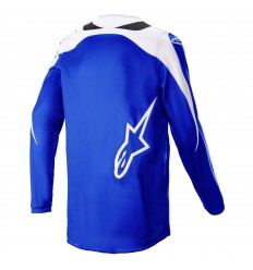 Camiseta Alpinestars Fluid Narin Azul Ray Blanco |3761823-7021|