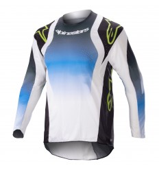 Camiseta Alpinestars Infantil Racer Push Nightlife Ucla Azul Blanco |3770823-9702|