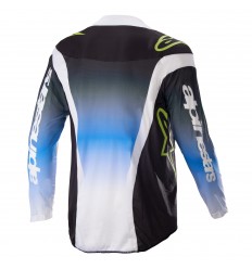 Camiseta Alpinestars Infantil Racer Push Nightlife Ucla Azul Blanco |3770823-970