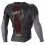 Peto De Protección Alpinestars Bionic Plus V2 Negro Anthracita Rojo |6506723-103