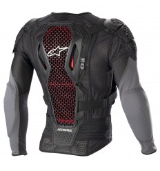 Peto De Protección Alpinestars Bionic Plus V2 Negro Anthracita Rojo |6506723-103