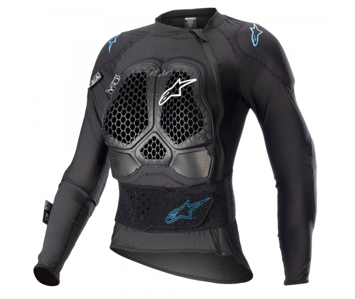 Peto De Protección Alpinestars Stella Bionic Action V2 Negro Cian |6516823-1079|