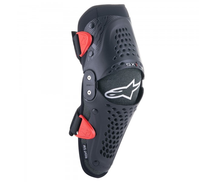 Rodillera Alpinestars Infantil SX-1 Negro Rojo | 6546319-13|