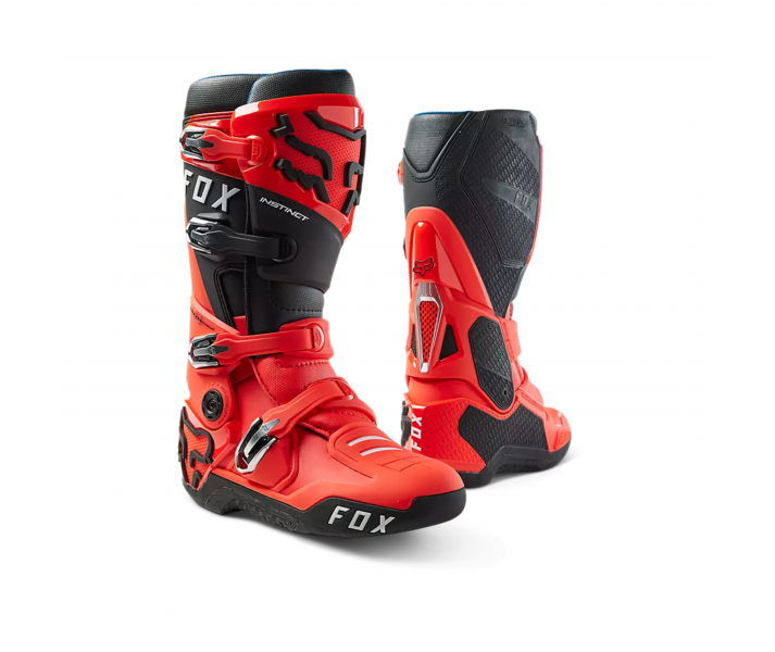 Botas Fox Instinct Rojo Fluor |24347-110|