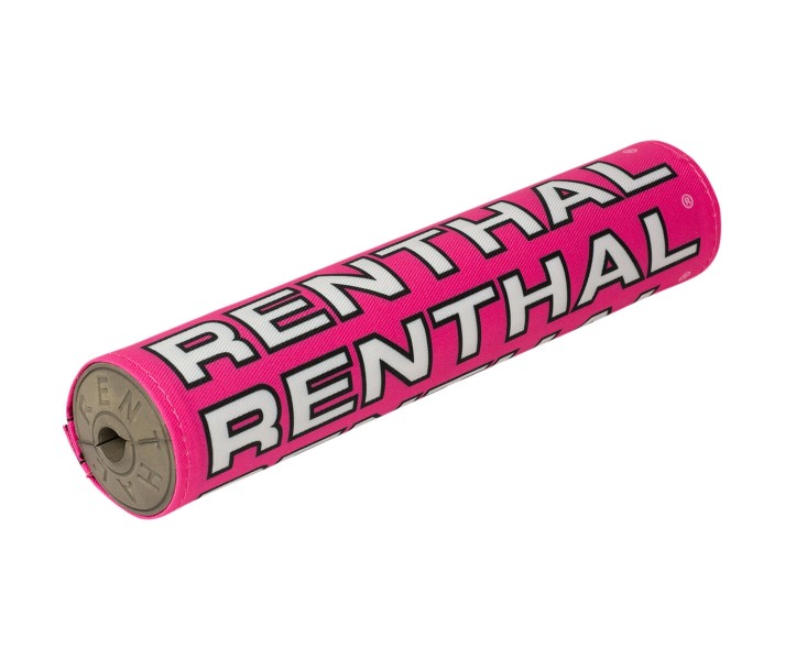 Protector Manillar Renthal Vintage Cloth SX Blanco Rosa Negro |06015749|