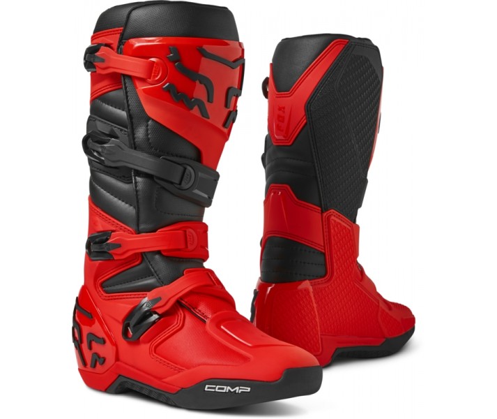 Botas Fox Comp Rojo Fluor |28373-110|