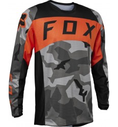 Camiseta Fox 180 Bnkr Camuflaje Gris |28827-033|