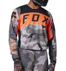 Camiseta Fox 180 Bnkr Camuflaje Gris |28827-033|