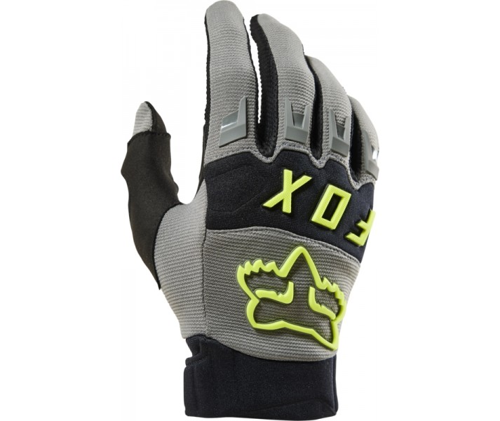 Guantes Fox Dirtpaw Ce Gris Amarillo |28698-086|