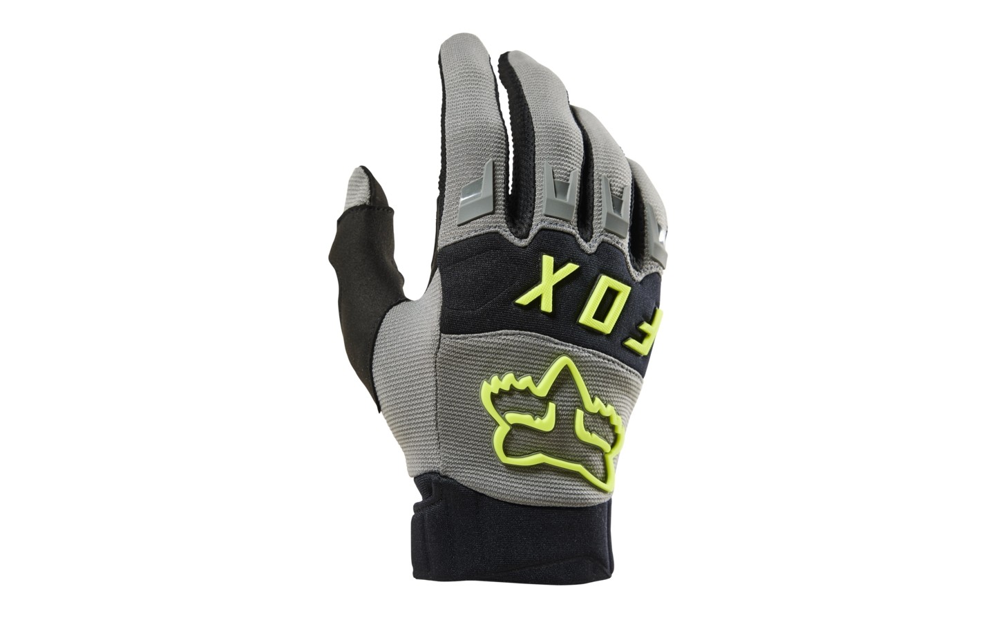 Guantes motocross fox dirtpaw color rojo fluor