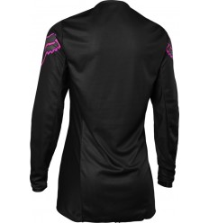 Camiseta Fox Mujer 180 Blackout Negro Rosa |29760-285|