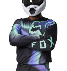 Camiseta Fox 180 Toxsyk Negro Azul Morado |29611-001|