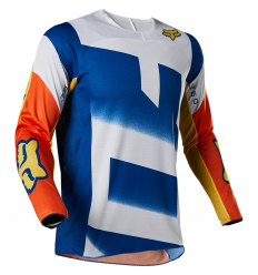 Camiseta Fox 360 Rkane Blanco Azul Naranja |28817-592|